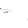 MTS 01.40268 Exhaust Pipe